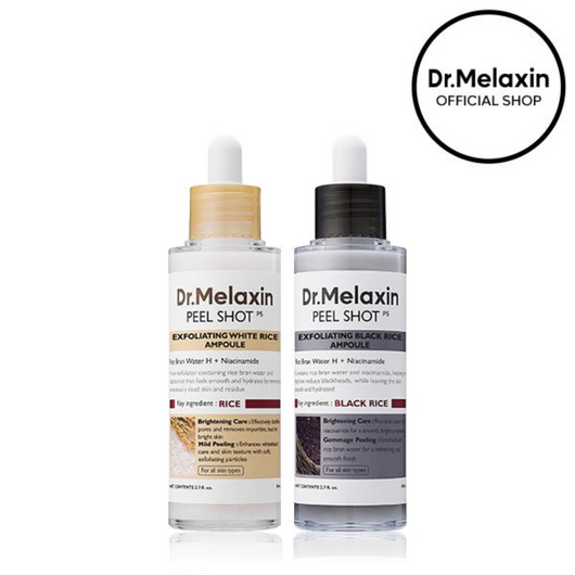 Pore Purifying Peel Shot — Korean Black & White Rice Formula