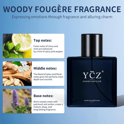 YCZ Cologne Midnight Marine Eau De Parfum