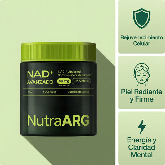 NAD+ Liposomal: Lucí y Sentite 10 Años Más Joven, Sin Botox