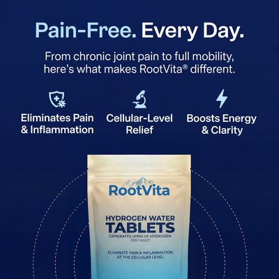 Hydrogen Water Tablets — Your Knees, Back & Hips Pain-Free in 14 Days or Your Money Back